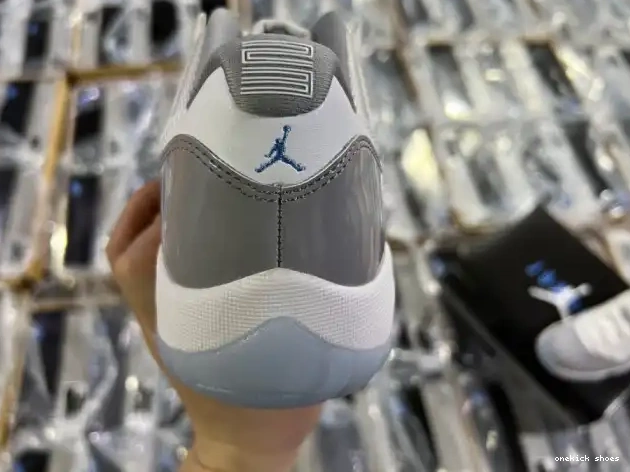 Chep Onekick Low Grey Jordan Air Cement AV2187-140 11 0405